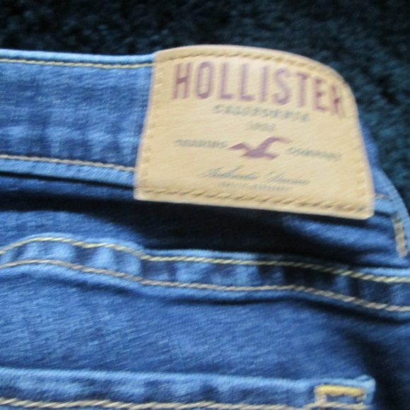 Hollister - Medium Wash Jeans Size 00S W23 X L29 - Picture 4 of 6